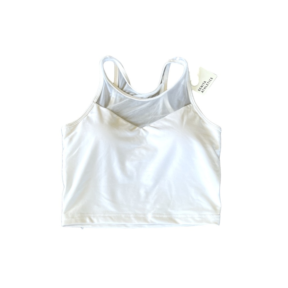 Senita Athletics Mesh Tank Top - white - Picture 4 of 6
